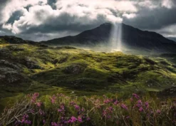 Mysterieuze bergen Puzzel (1000 stukjes)