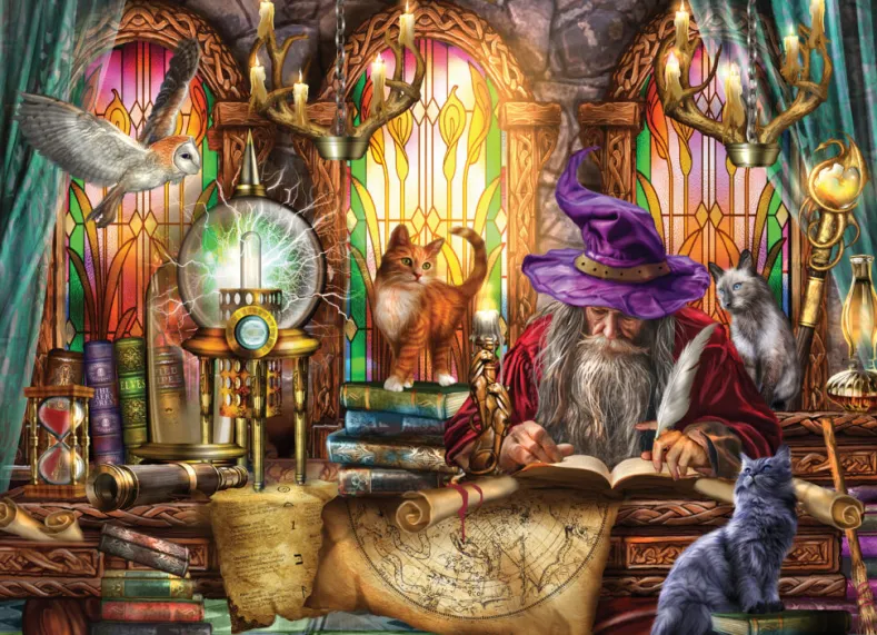 Mystical Study by Ciro Marchetti Puzzel (1000 stukjes)