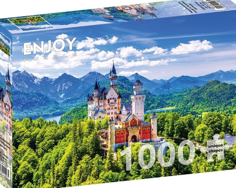 Neuschwanstein Puzzel (1000 stukjes)