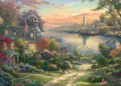 New England Harbour Puzzel (1000 stukjes)