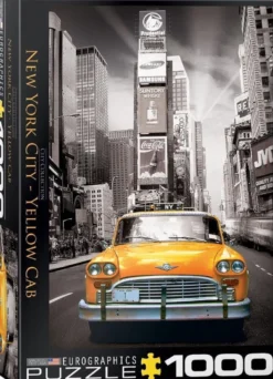 New York City - Yellow Cab Puzzel (1000 stukjes)