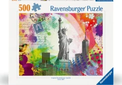 New York Postcard Puzzel (500 stukjes)