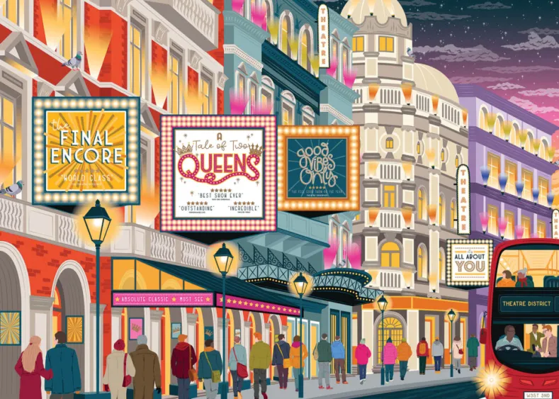 Night at the Theatre Puzzel (1000 stukjes)
