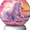 NightLight 3D Puzzel - Horses on the Beach (73 stukjes)