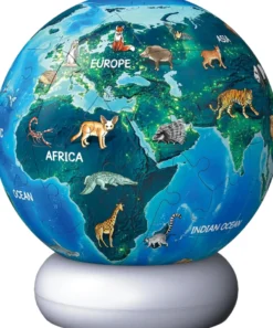 NightLight 3D Puzzel - The Earth by Night (73 stukjes)