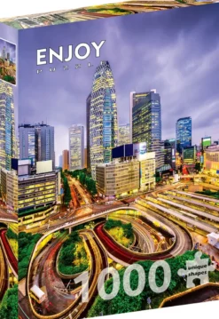 Nishi-Shinjuku District, Tokyo Puzzel (1000 stukjes)