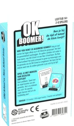 OK BOOMER! - Pocket Kaartspel