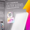 Outer Sleeves Matte Standard Sized 69x94mm (50 stuks) - Boxed