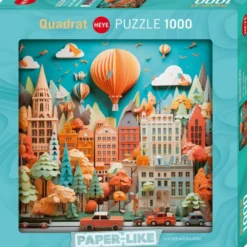 Paper-Like - Townscape Puzzel (1000 stukjes)