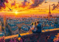 Paris Rooftop Whispers Puzzel (1000 stukjes)