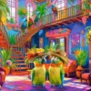 Parrots in Paradise Puzzel (500 stukjes)