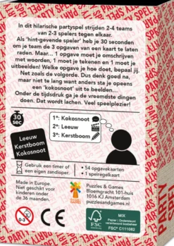 Partyspel - Omschrijf, Teken & Beeld Uit