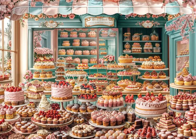 Pastry Shop Puzzel (1000 stukjes)