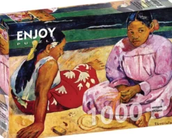 Paul Gauguin - Tahitiaanse vrouwen op het strand Puzzel (1000 stukjes)