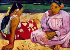 Paul Gauguin - Tahitiaanse vrouwen op het strand Puzzel (1000 stukjes)