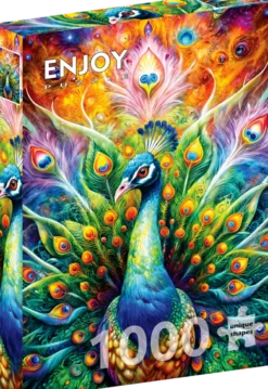 Peacock Majesty Puzzel (1000 stukjes)