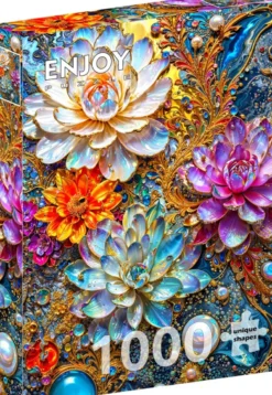 Pearlescent Waterlilies Puzzel (1000 stukjes)