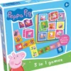 Peppa Pig 3-in-1 (Memo, Lotto en Domino)