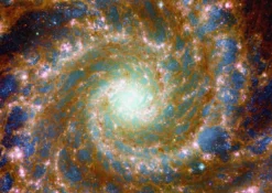 Phantom Galaxy Across the Spectrum Puzzel (1000 stukjes)