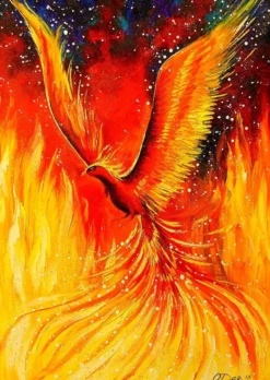 Phoenix Bird Puzzel (1000 stukjes)