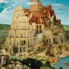 Pieter Bruegel - The Tower of Babel Puzzel (1000 stukjes)