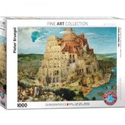 Pieter Bruegel - The Tower of Babel Puzzel (1000 stukjes)