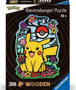 Pikachu Houten Puzzel (300 stukjes)