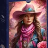 Pink Cowgirl Puzzel (1000 stukjes)