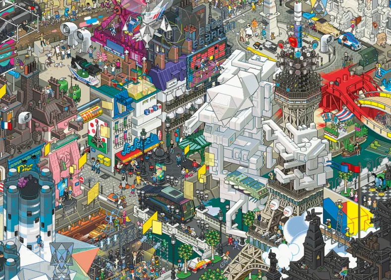 Pixorama - Paris Quest Puzzel (1000 stukjes)