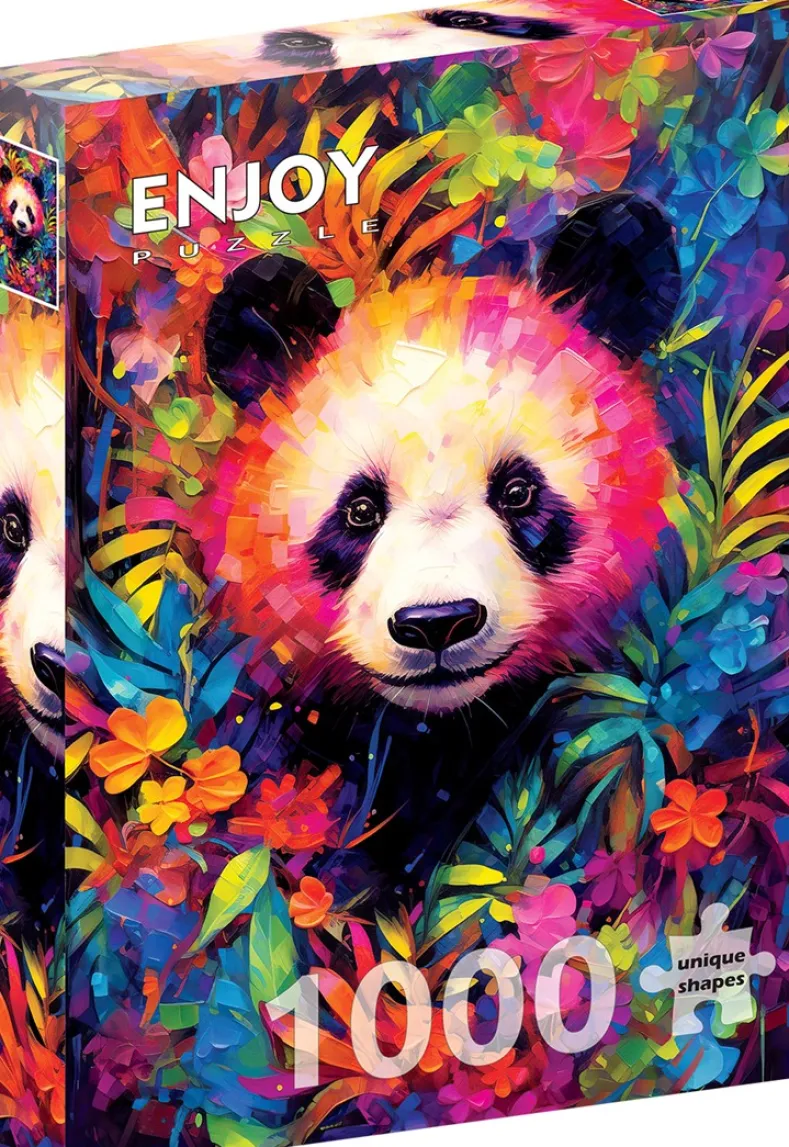 Playful Panda Cub Puzzel (1000 stukjes)