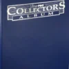 4-Pocket Portfolio - Collectors Album Cobalt Blauw
