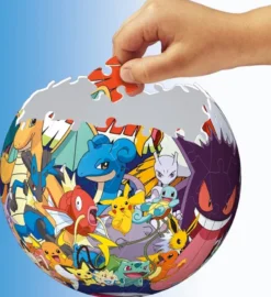 Pokemon Bal - 3D Puzzel (72 stukjes)
