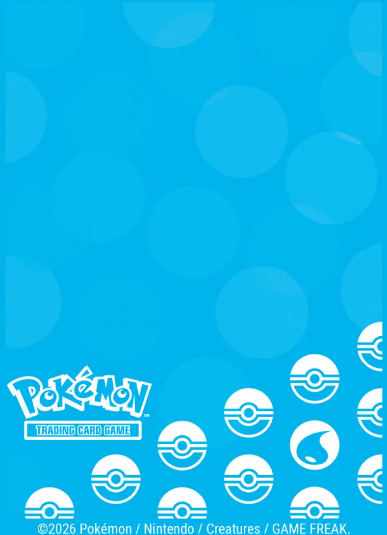 Pokemon - Energy Water Sleeves (65 stuks)