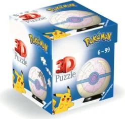 Pokemon Heal Ball 3D Puzzel (54 stukjes)
