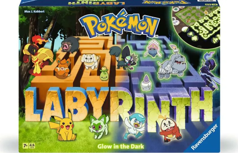 Pokemon Labyrinth Glow in the Dark