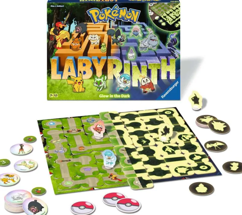 Pokemon Labyrinth Glow in the Dark