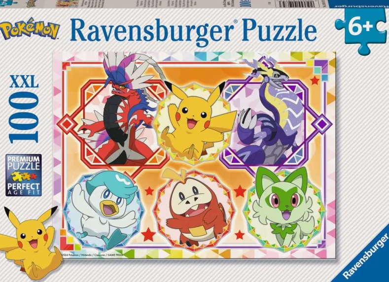 Pokemon Puzzel (100 XXL stukjes)