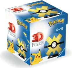 Pokemon Quick Ball 3D Puzzel (54 stukjes)