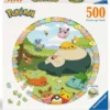 Pokemon Ronde Puzzel (500 stukjes)