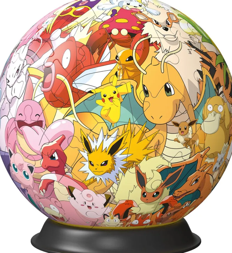 Pokemon Verzamel ze Allemaal! 3D Puzzelbal (73 stukjes)