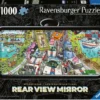 Politie Achtervolging Puzzel (Rearview Mirror) (1000 stukjes)