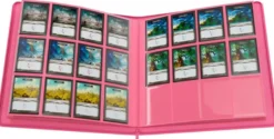 Portfolio Zip-Up Album 24-Pocket - Roze