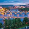 Prague Czech Republic Panorama Puzzel (1000 stukjes)