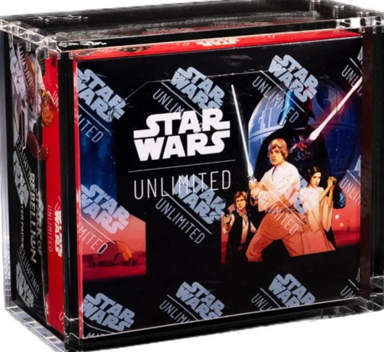 Premium - Acrylic Case Star Wars Unlimited Boosterbox
