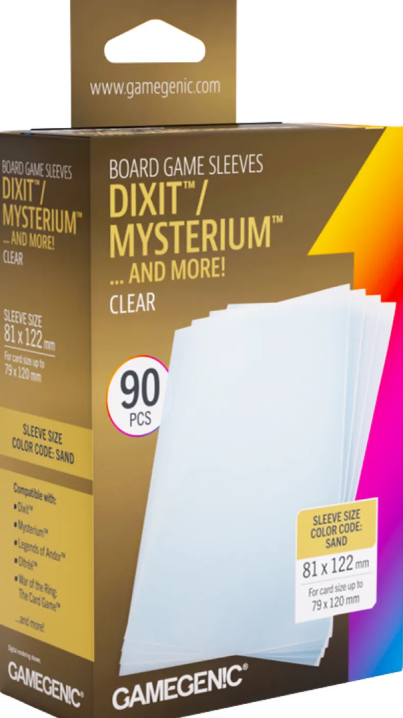 Prime Board Game Sleeves - Dixit / Mysterium Sized 81x122mm (90 stuks) - Boxed