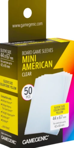 Prime Board Game Sleeves - Mini American 44x67mm (50 stuks) - Boxed