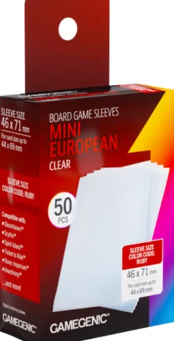 Prime Board Game Sleeves - Mini European 46x71mm (50 stuks) - Boxed