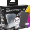 Prime Double Sleeving Pack 66x91mm Clear & Black (100 stuks) - Boxed