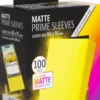 Prime Matte Sleeves 66x91mm Geel (100 stuks) - Boxed