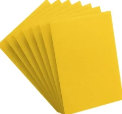 Prime Matte Sleeves 66x91mm Geel (100 stuks) - Boxed